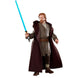 Vue de profil de la figurine Star Wars Obi-Wan Kenobi Jabiim 15 cm de la Black Series HASBRO