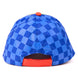 Casquette Sonic The Hedgehog CERDÁ vue de face avec logo coloré sur fond bleu