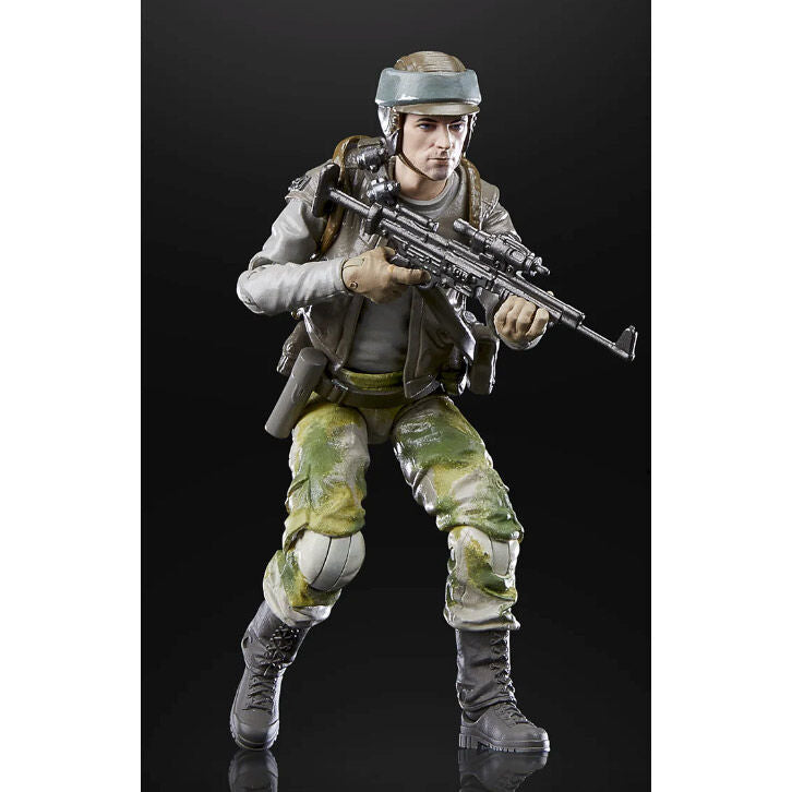 Zoom sur les détails de la figurine Rebel Commando édition 40e anniversaire HASBRO