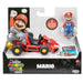 Figurine Mario Kart Super Mario Kart de 7cm vue de face avec détails colorés