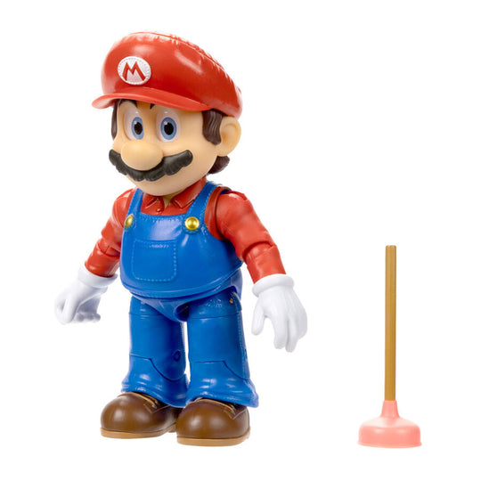 Détail des mains et gants blancs de la figurine Super Mario Bros