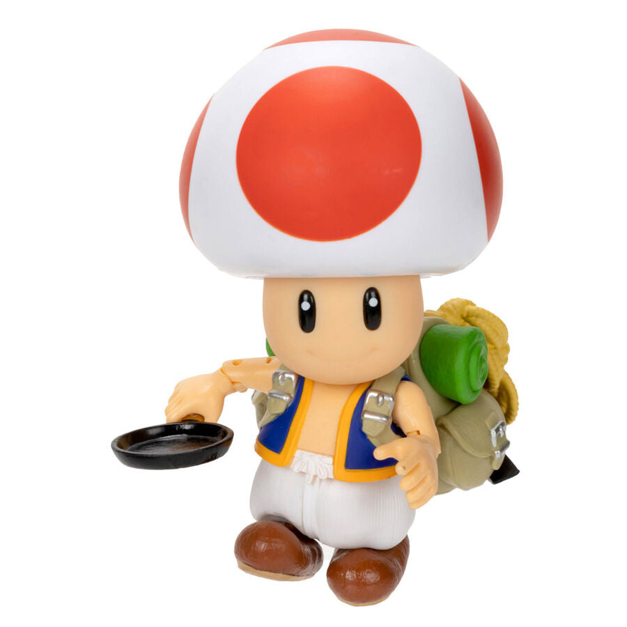 Image montrant la figurine Toad en position debout avec les bras légèrement levés