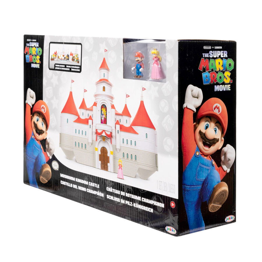 Présentation du playset avec éclairage mettant en valeur les détails colorés