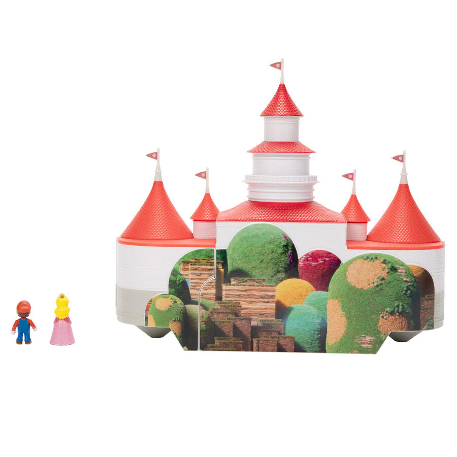 Image montrant l'échelle des figurines par rapport au playset complet