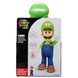 Vue arrière de la peluche Luigi montrant le dos du chapeau et des vêtements