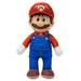 Vue latérale de la peluche Super Mario Bros 30 cm mettant en avant sa qualité de tissu