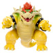 Vue latérale gauche de la figurine articulée Bowser 17,5 cm avec détails soignés