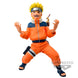 Figurine Uzumaki Naruto II de 14cm en pose dynamique issue de la collection Vibration Stars BANPRESTO