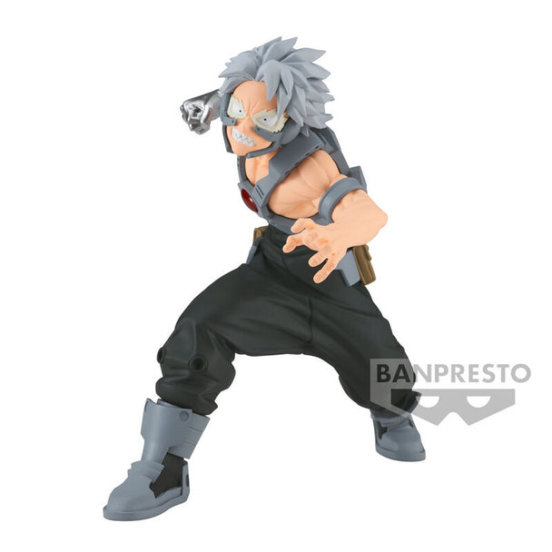 Figurine Tetsutetsu Real Steel de My Hero Academia vue de face, 13 cm, finition détaillée