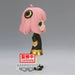 Vue arrière de la figurine Anya Forger III ver.A Q posket révélant les détails de sa coiffure