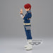 Vue arrière de la figurine Shoto II mettant en valeur les détails du costume et des cheveux
