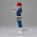 Vue arrière de la figurine Shoto II mettant en valeur les détails du costume et des cheveux