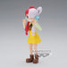 Figurine Uta enfant posée sur socle, illustrant sa taille et son design soigné