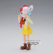 Figurine Uta enfant posée sur socle, illustrant sa taille et son design soigné