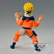 Vue arrière de la figurine Naruto Shippuden Uzumaki Naruto II mettant en valeur la texture et les couleurs vives