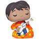 Vue rapprochée de la figurine Miguel de la collection Funko POP Disney Pixar Coco avec détails soignés