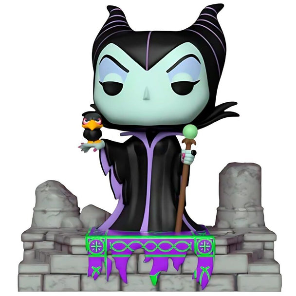Figurine POP exclusive Maleficent de FUNKO avec détails soignés et couleurs vives, vue de face