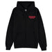 Détail du tissu 60% coton 40% polyester du sweat Demogorgon Stranger Things