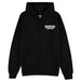Vue de face du sweat à capuche Stranger Things Fireball DIFUZED en coton-polyester avec logo Fireball