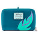 Vue du compartiment latéral du portefeuille Loungefly Disney Raya et le Dernier Dragon avec design coloré