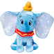 Peluche Dumbo Disney 25cm posée sur un fond blanc, mettant en valeur la qualité des matériaux SIMBA