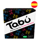 Présentation des cartes avec thèmes pop culture et tendances du jeu Taboo espagnol