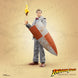 Figurine Indiana Jones avec différentes articulations montrant la flexibilité des membres