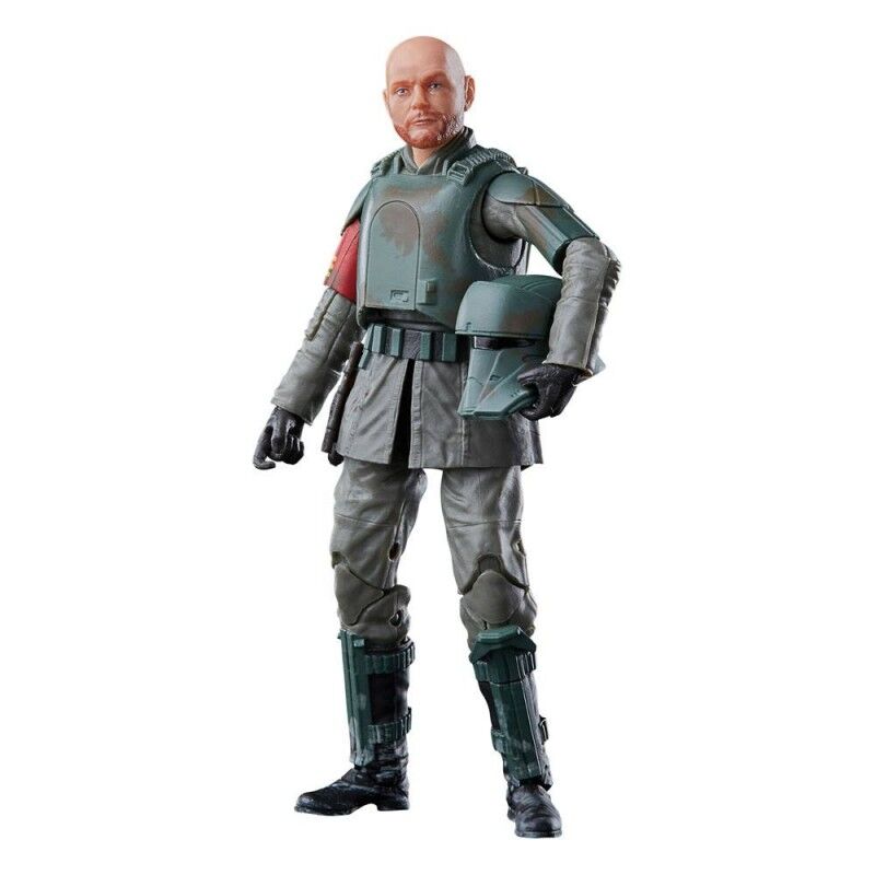 Détail des accessoires inclus avec la figurine Migs Mayfeld de 15 cm de la gamme Black Series.