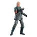 Vue latérale de la figurine Migs Mayfeld signée HASBRO, mettant en valeur les détails et la finition.