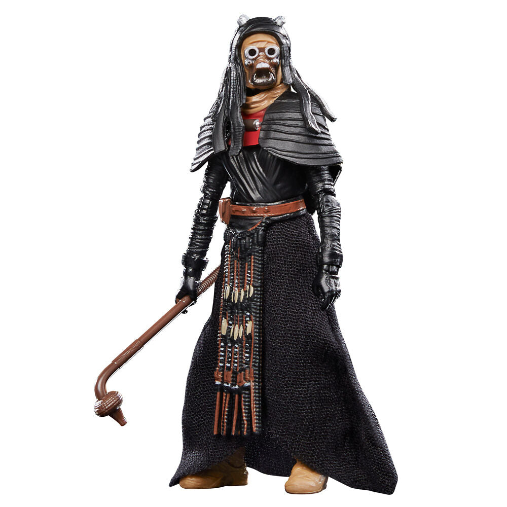 Vue latérale gauche de la figurine articulée Tusken Warrior Star Wars