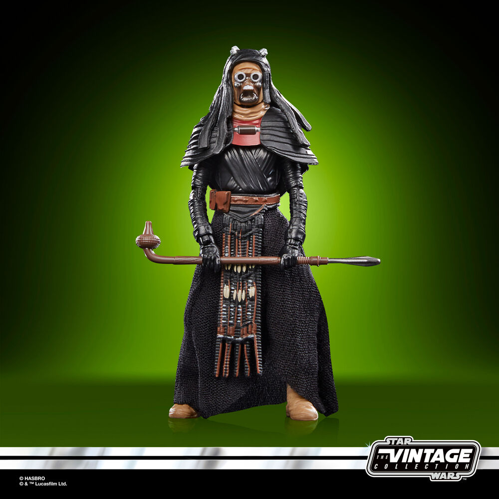 Photo de groupe avec plusieurs angles de la figurine Tusken Warrior HASBRO