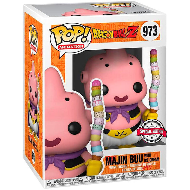 T-shirt FUNKO Dragon Ball Z Majin Buu avec imprimé vibrant et coupe confortable pour fans