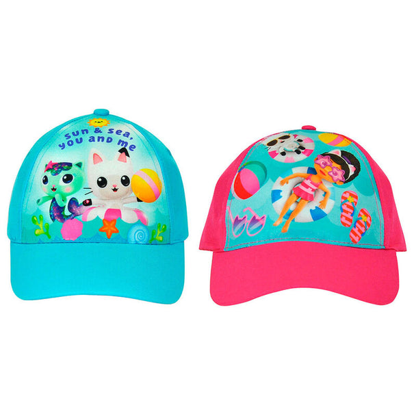 Casquette Gabbys Dollhouse polyester vue de face taille 52/54cm