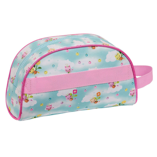 Valisette vanity case Gabbys Dollhouse SAFTA vue de face avec dimensions 26x9x16cm