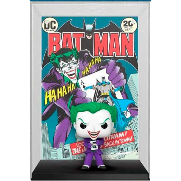 Détail de la figurine POP Batman The Joker édition exclusive FUNKO avec couleurs vives