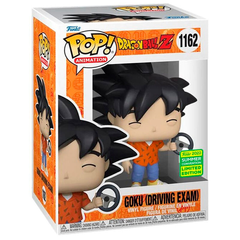 Figurine Funko POP exclusive de Goku Dragon Ball Z en vinyle de 9 cm dans sa boîte vitrine