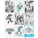 Cahier A5 Marvel Avengers avec pages de coloriage illustrant les personnages des Avengers