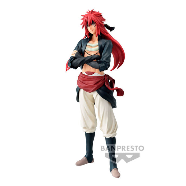 Figurine Grimson Otherworlder de 19 cm vue de face avec détails précis et couleurs vives