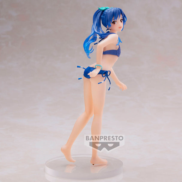 Vue latérale de la figurine Chiaya Kisaragi Celestial Vivi montrant la pose dynamique