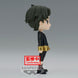 Vue arrière de la figurine Damian Desmond Spy X Family avec détails de costume