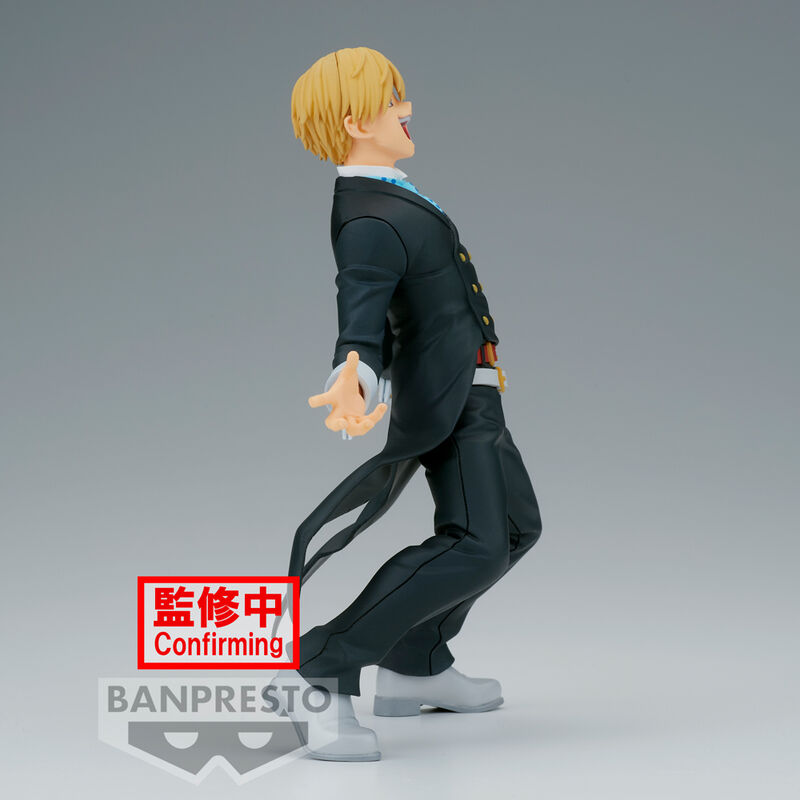 Zoom sur le visage expressif de Monoma Neito Phantom Thief figurine 13cm