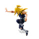 Gros plan sur le visage expressif de Deidara figurine Naruto Shippuden Vibration Stars