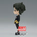 Gros plan sur le visage expressif de la figurine Damian Desmond Q posket 13cm