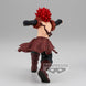 Image arrière de la figurine BANPRESTO Red Riot, révélant les détails du dos et des accessoires