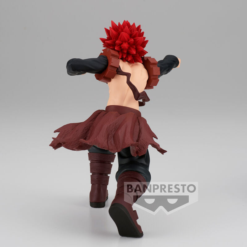 Image arrière de la figurine BANPRESTO Red Riot, révélant les détails du dos et des accessoires