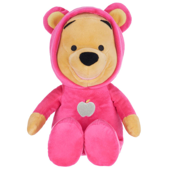 Peluche Disney Winnie l'Ourson de 26 cm, vue de face avec détails doux et couleurs vives.
