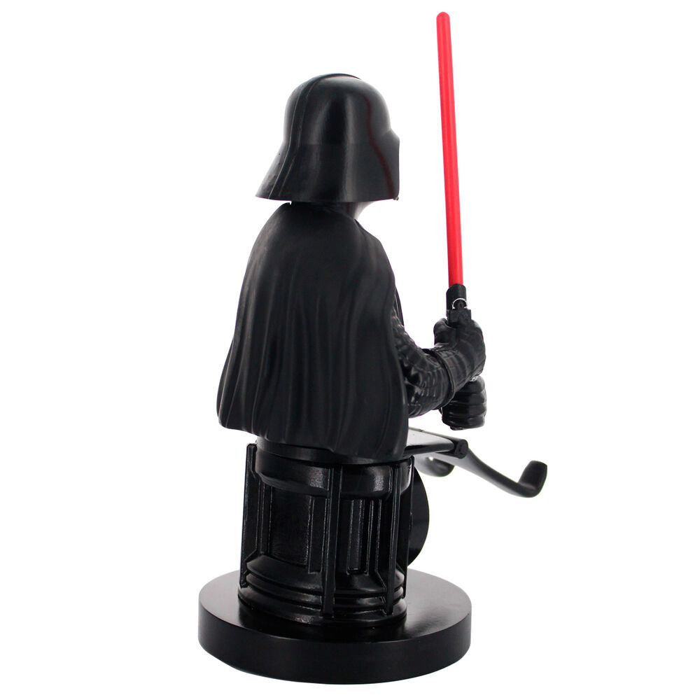 Support Cable Guy en plastique durable avec finition noire brillante