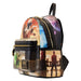 Intérieur du sac à dos Star Wars avec doublure assortie et espace de rangement