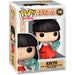 Vue rapprochée de la figurine Funko POP Inuyasha Kikyo montrant les détails précis du personnage
