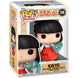 Vue rapprochée de la figurine Funko POP Inuyasha Kikyo montrant les détails précis du personnage